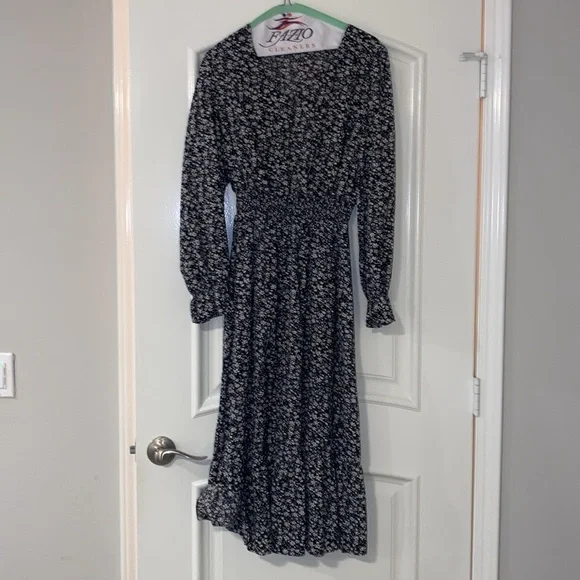 PRETTYGARDEN Long Sleeve Maxi Floral Dress - M - Picture 8 of 14
